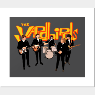 Play music With The Yardbirds Posters and Art